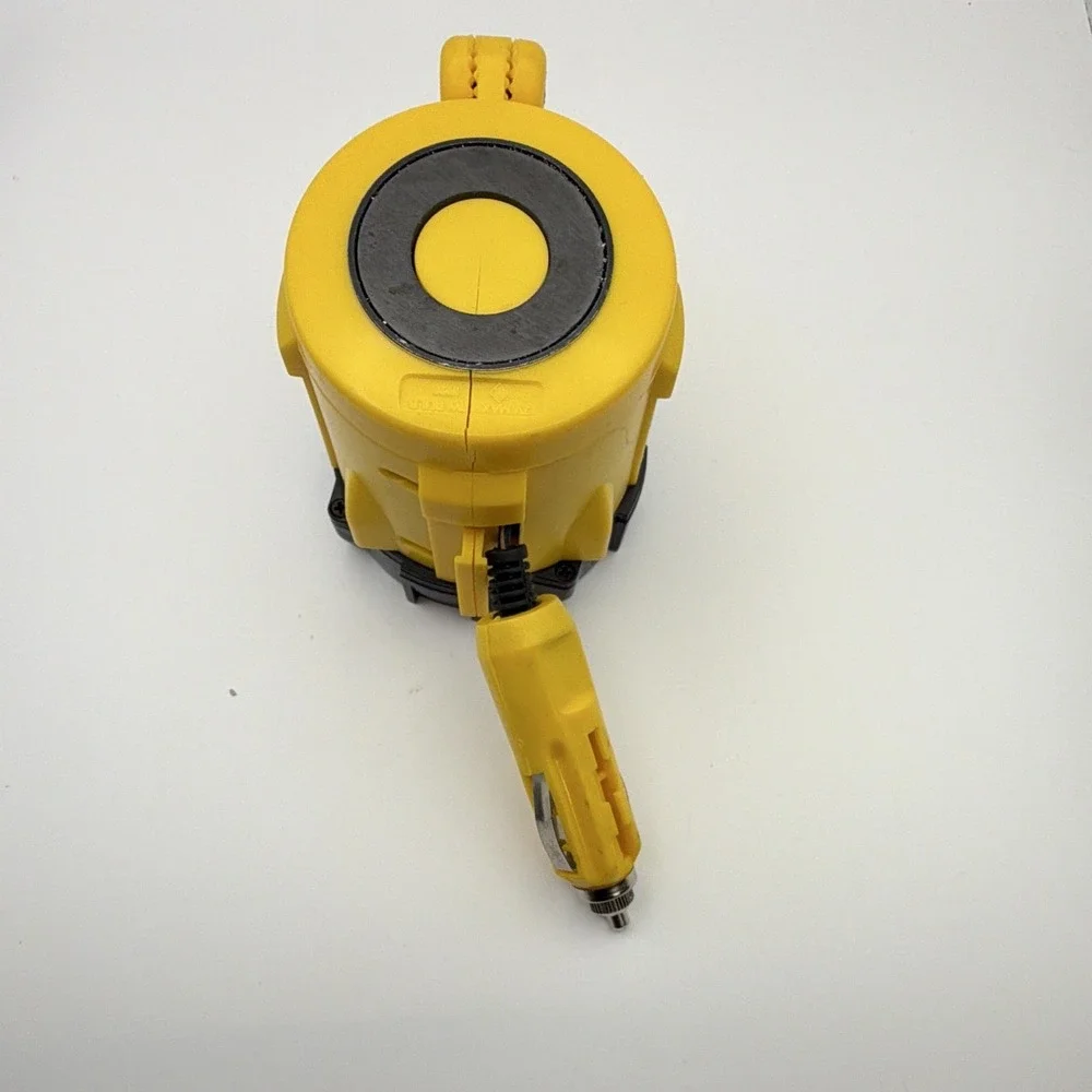 Birkmann Magnetic Corded Spotlight Work Light 12V Car Plug Yellow/Black